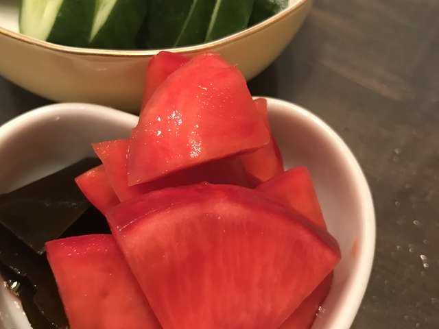 簡単!鮮やか赤カブ甘酢漬け
